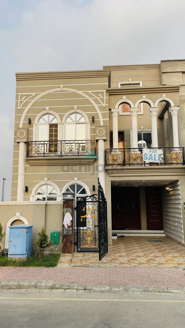 5 Marla Brand new House for Sale in Overseas Block Bahria Town lahore