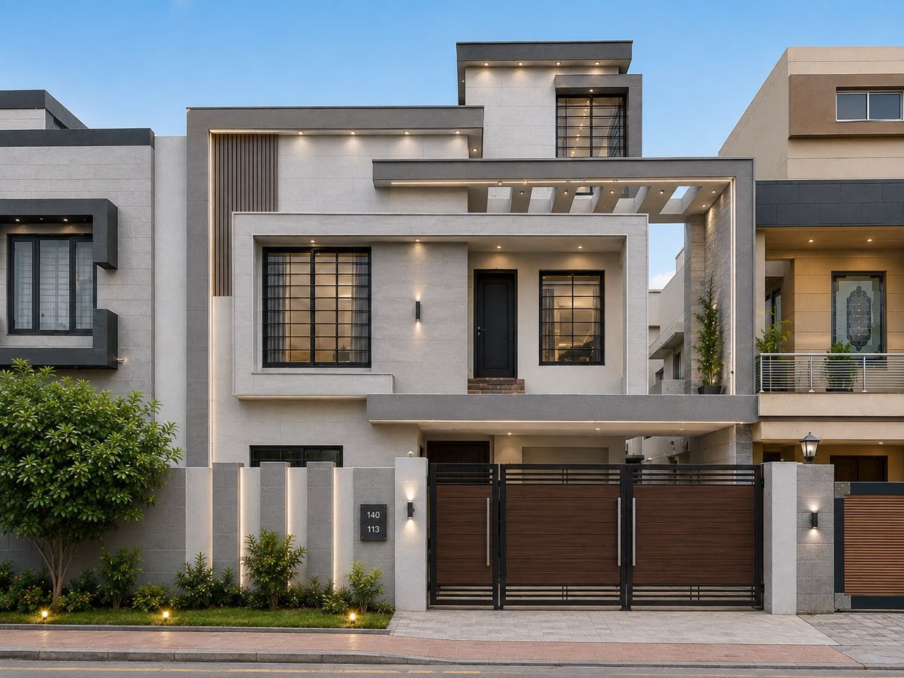 10 MARLA WITH BASEMENT LUXURY HOUSE